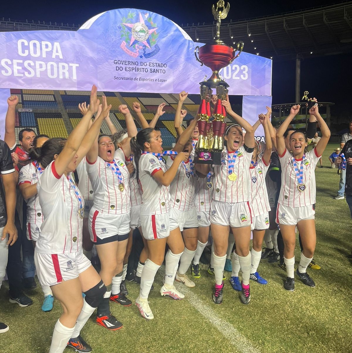 Futebol: Seleção Feminina de Ibatiba é Campeã da 1ª Copa Sesport Feminino 2023 